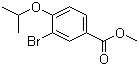 Methyl 3-bromo-4-isopropoxybenzoate molecular structure (CAS 213598-10-8)