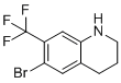 6-Bromo-7-(trifluoromethyl)-1,2,3,4-tetrahydroquinoline molecular structure (CAS 2137894-01-8)