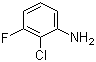 2-Chloro-3-fluoroaniline molecular structure (CAS 21397-08-0)