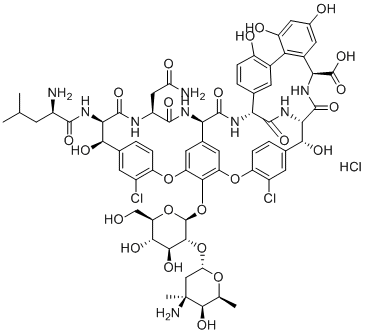 Norvancomycin hydrochloride molecular structure (CAS 213997-73-0)