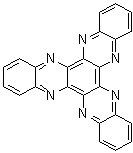 二喹喔啉并[2,3-a:2',3'-c]吩嗪分子结构 (CAS 214-83-5)