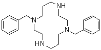 1,8-Dibenzyl-1,4,8,11-tetraazacyclotetradecane molecular structure (CAS 214078-93-0)