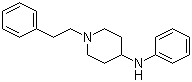 structure of CAS# 21409-26-7, N-Phenyl-1-(2-phenethyl)piperidin-4-amine
