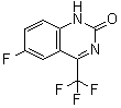 6-Fluoro-4-(trifluoromethyl)-2(1H)-quinazolinone molecular structure (CAS 214288-10-5)