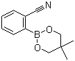 2-Cyanophenylboronic acid neopentyl ester molecular structure (CAS 214360-47-1)