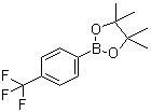 [4-(三氟甲基)苯基]硼酸频哪醇酯分子结构 (CAS 214360-65-3)
