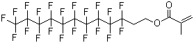 structure of CAS# 2144-54-9, 2-(Perfluorodecyl)ethyl methacrylate;1,1,2,2-Tetrahydroperfluorododecyl methacrylate