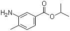 3-氨基-4-甲基苯甲酸异丙酯分子结构 (CAS 21447-47-2)