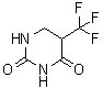 structure of CAS# 2145-56-4, 5-(Trifluoromethyl)-5,6-dihydrouracil;Dihydro-5-(trifluoromethyl)-2,4(1H,3H)-pyrimidinedione