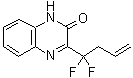 3-(1,1-Difluorobut-3-enyl)-1H-quinoxalin-2-one molecular structure (CAS 2146141-67-3)