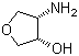 (3S,4S)-4-氨基四氢-3-呋喃醇分子结构 (CAS 214629-29-5)