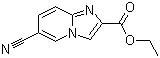 结构式 CAS# 214958-33-5, 6-氰基咪唑并[1,2-a]吡啶-2-甲酸乙酯