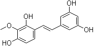 4-[(1E)-2-(3,5-Dihydroxyphenyl)ethenyl]-2-methoxy-1,3-benzenediol molecular structure (CAS 214963-17-4)