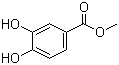 3,4-二羟基苯甲酸甲酯分子结构 (CAS 2150-43-8)