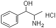 盐酸去甲伪麻黄碱分子结构 (CAS 2153-98-2)