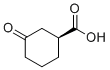 structure of CAS# 21531-46-4, (1S)-3-Oxocyclohexane-1-carboxylic acid