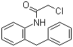 N-[2-(Phenylmethyl)phenyl]-2-chloroacetamide molecular structure (CAS 21535-43-3)