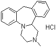 Mianserin hydrochloride molecular structure (CAS 21535-47-7)