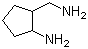 结构式 CAS# 21544-02-5, 2-氨基环戊基甲胺