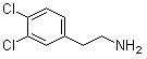 structure of CAS# 21581-45-3, 2-(3,4-Dichlorophenyl)ethanamine;1,2-Dichloro-4-(2-aminoethyl)benzene; 2-(3,4-Dichlorophenyl)ethylamine; 3,4-Dichlorobenzeneethanamine; 3,4-Dichlorophenethylamine; 3,4-Dichlorophenylethylamine