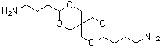 结构式 CAS# 21587-74-6, 2,4,8,10-四氧杂螺[5.5]十一烷-3,9-双(丙胺)