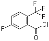 5-Fluoro-2-(trifluoromethyl)benzoyl chloride molecular structure (CAS 216144-70-6)