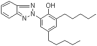 2-(2'-Hydroxy-3',5'-dipentylphenyl)benzotriazole molecular structure (CAS 21615-49-6)