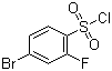 结构式 CAS# 216159-03-4, 4-溴-2-氟苯磺酰氯