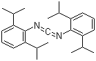N,N'-二(2,6-二异丙基苯基)碳二亚胺分子结构 (CAS 2162-74-5)