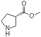 Methyl (3S)-pyrrolidine-3-carboxylate molecular structure (CAS 216311-60-3)