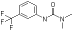 结构式 CAS# 2164-17-2, 伏草隆; N,N-二甲基-N'-[3-(三氟甲基)苯基]脲