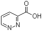 3-Pyridazinecarboxylic acid molecular structure (CAS 2164-61-6)