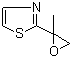 2-(2-Methyloxiranyl)thiazole molecular structure (CAS 216503-31-0)