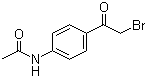 N-[4-(2-溴乙酰基)苯基)乙酰胺分子结构 (CAS 21675-02-5)
