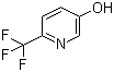 结构式 CAS# 216766-12-0, 6-(三氟甲基)吡啶-3-醇; 5-羟基-2-三氟甲基吡啶