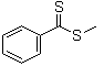 Benzenecarbodithioic acid methyl ester molecular structure (CAS 2168-78-7)