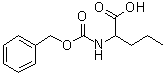 structure of CAS# 21691-43-0, N-(Benzyloxycarbonyl)-DL-norvaline;N-Carbobenzyloxy-DL-norvaline; NSC 97947