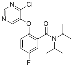 2-((4-Chloropyrimidin-5-yl)oxy)-5-fluoro-N,N-diisopropylbenzamide molecular structure (CAS 2169919-97-3)