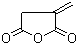 结构式 CAS# 2170-03-8, 衣康酸酐; 2-亚甲基丁二酸酐