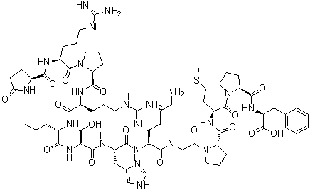 Pyr-apelin-13分子结构 (CAS 217082-60-5)