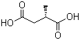 结构式 CAS# 2174-58-5, (S)-(-)-甲基丁二酸; (S)-(-)-甲基琥珀酸