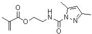 2-[(3,5-Dimethylpyrazolyl)carbonylamino]ethyl methacrylate molecular structure (CAS 217437-44-0)