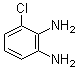 3-氯-1,2-苯二胺分子结构 (CAS 21745-41-5)