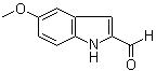 5-Methoxy-1H-indole-2-carboxaldehyde molecular structure (CAS 21778-81-4)