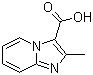 2-Methylimidazo[1,2-a]pyridine-3-carboxylic acid molecular structure (CAS 21801-79-6)