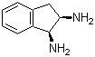 (1S,2R)-2,3-二氢-1H-茚-1,2-二胺分子结构 (CAS 218151-56-5)