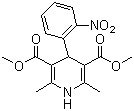 硝苯地平分子结构 (CAS 21829-25-4)