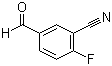 3-Cyano-4-fluorobenzaldehyde molecular structure (CAS 218301-22-5)