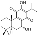 荷茗草醌分子结构 (CAS 21887-01-4)