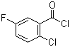 2-Chloro-5-fluorobenzoyl chloride molecular structure (CAS 21900-51-6)